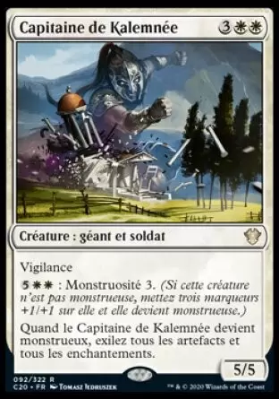 Commander 2020 - Capitaine de Kalemnée