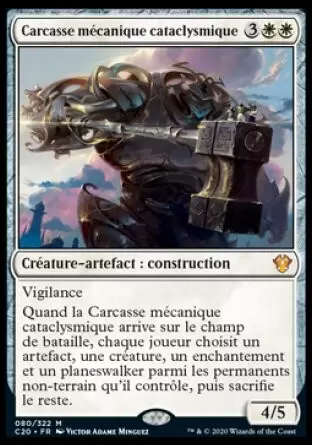 Commander 2020 - Carcasse mécanique cataclysmique
