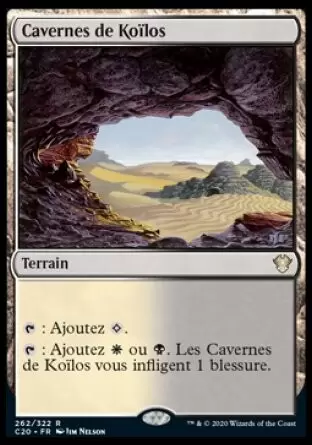 Commander 2020 - Cavernes de Koïlos
