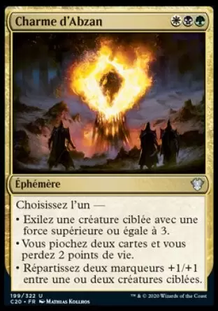Commander 2020 - Charme d\'Abzan