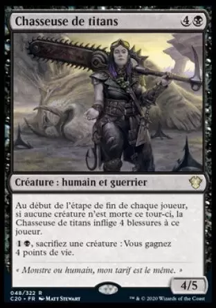 Commander 2020 - Chasseuse de titans