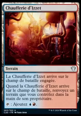 Commander 2020 - Chaufferie d\'Izzet