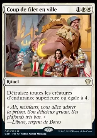 Commander 2020 - Coup de filet en ville