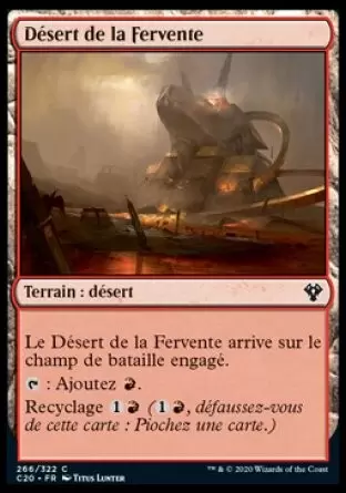 Commander 2020 - Désert de la Fervente