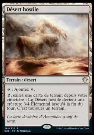 Commander 2020 - Désert hostile