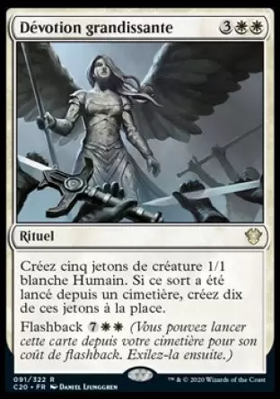 Commander 2020 - Dévotion grandissante