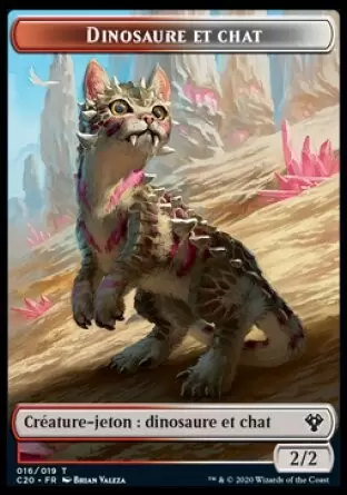 Commander 2020 - Dinosaure et Chat