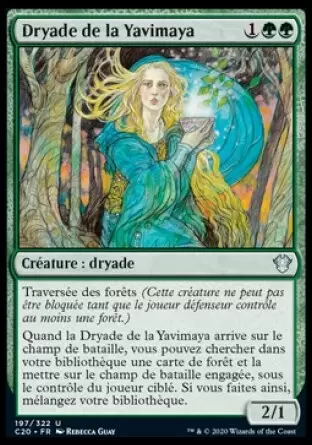 Commander 2020 - Dryade de la Yavimaya