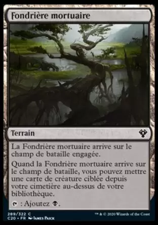 Commander 2020 - Fondrière mortuaire