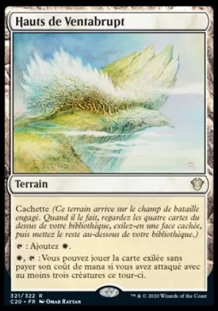 Commander 2020 - Hauts de Ventabrupt