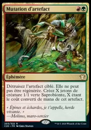 Commander 2020 - Mutation d\'artefact