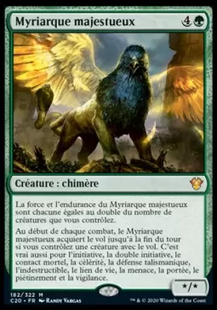 Commander 2020 - Myriarque majestueux