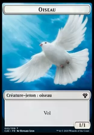 Commander 2020 - Oiseau