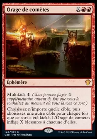 Commander 2020 - Orage de comètes