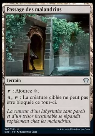 Commander 2020 - Passage des malandrins