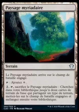 Commander 2020 - Paysage myriadaire