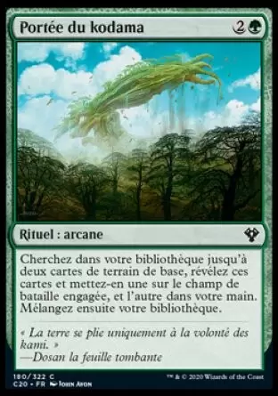 Commander 2020 - Portée du kodama