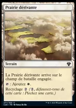 Commander 2020 - Prairie dérivante