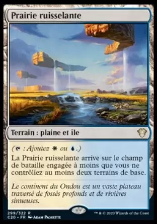 Commander 2020 - Prairie ruisselante