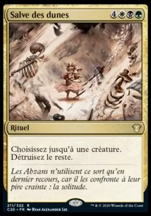 Commander 2020 - Salve des dunes