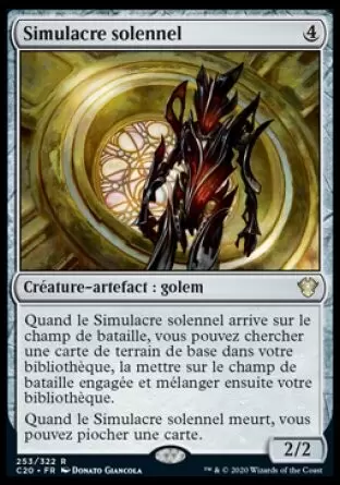 Commander 2020 - Simulacre solennel