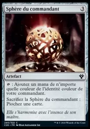 Commander 2020 - Sphère du commandant