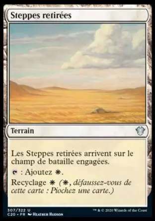 Commander 2020 - Steppes retirées