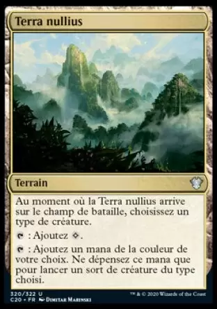 Commander 2020 - Terra nullius