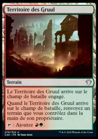 Commander 2020 - Territoire des Gruul
