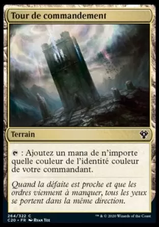 Commander 2020 - Tour de commandement
