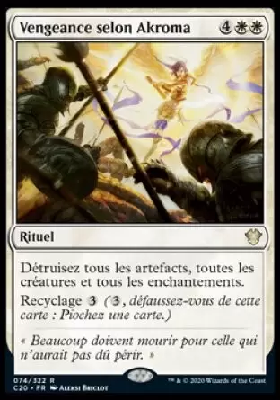 Commander 2020 - Vengeance selon Akroma