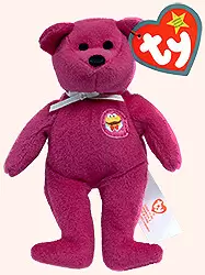 Grimace the best sale bear beanie baby