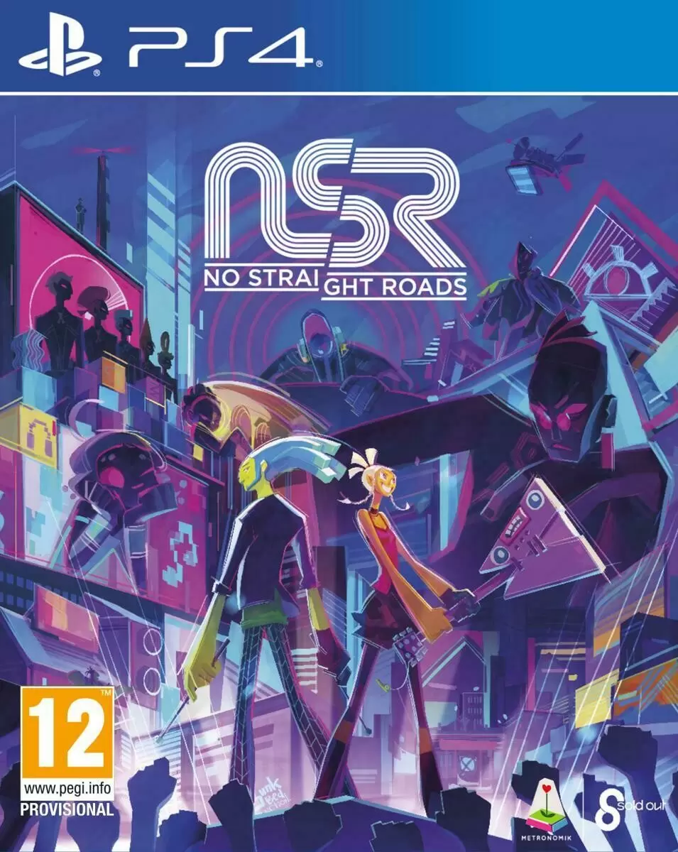 Jeux PS4 - No Straight Roads