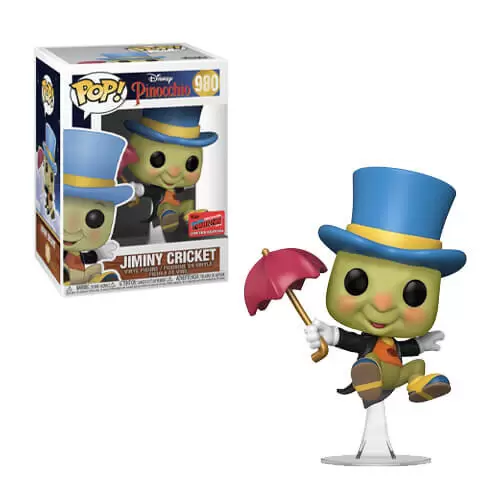 Pinocchio - POP! - figure 980 Cricket Disney action Jiminy