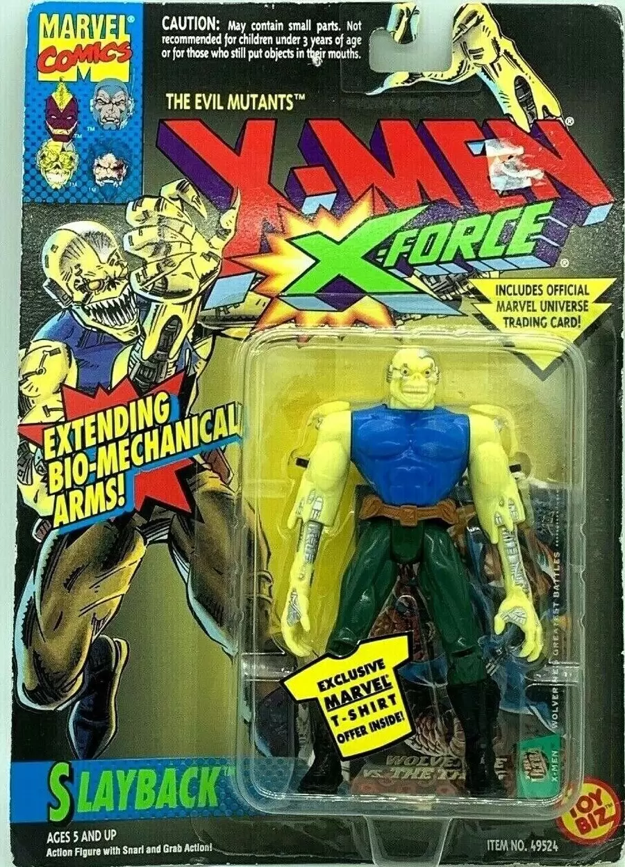 X-men - X-Force The Evil Mutants - Slayback