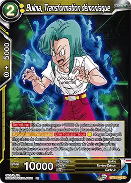 Vermilion Bloodline [BT11] - Bulma, Transformation démoniaque