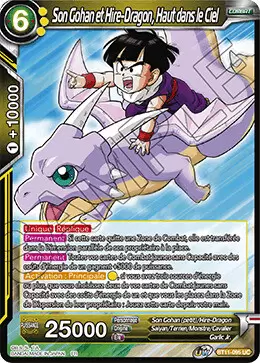 Vermilion Bloodline [BT11] - Son Gohan et Hire-Dragon, Haut dans le Ciel