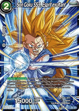 Vermilion Bloodline [BT11] - Son Goku SS3, Esprit exultant