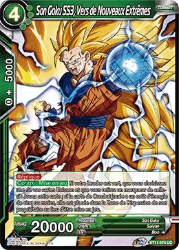 Vermilion Bloodline [BT11] - Son Goku SS3, Vers de Nouveaux Extrêmes
