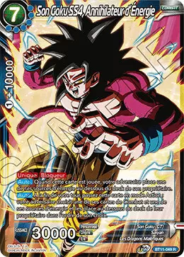 Vermilion Bloodline [BT11] - Son Goku SS4, Annihilateur d’Énergie