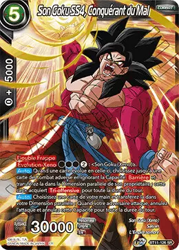 Vermilion Bloodline [BT11] - Son Goku SS4, Conquérant du Mal