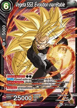 Vermilion Bloodline [BT11] - Vegeta SS3, Évolution inarrêtable