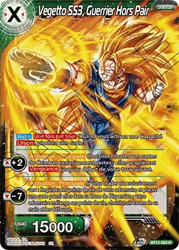 Vermilion Bloodline [BT11] - Vegetto SS3, Guerrier Hors Pair