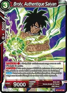 Vermilion Bloodline [BT11] - Broly, Authentique Saiyan