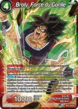 Vermilion Bloodline [BT11] - Broly, Force du Gorille