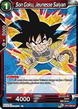 Vermilion Bloodline [BT11] - Son Goku, Jeunesse Saiyan