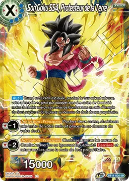 Vermilion Bloodline [BT11] - Son Goku SS4, Protecteur de la Terre