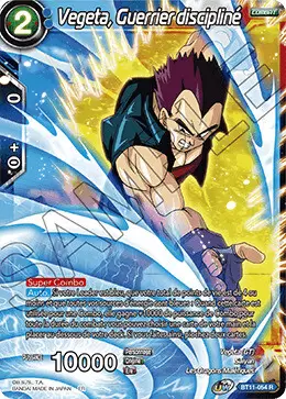 Vermilion Bloodline [BT11] - Vegeta, Guerrier discipliné