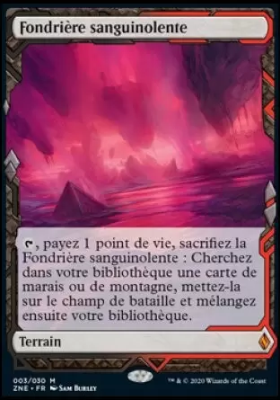 Zendikar Rising Expeditions - Fondrière sanguinolente