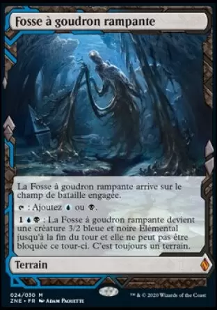 Zendikar Rising Expeditions - Fosse à goudron rampante
